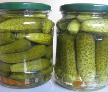 canned gherkin